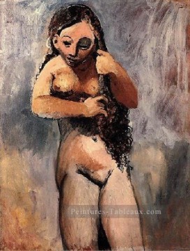 Tyalet 6 1906 cubiste Pablo Picasso Peinture à l'huile